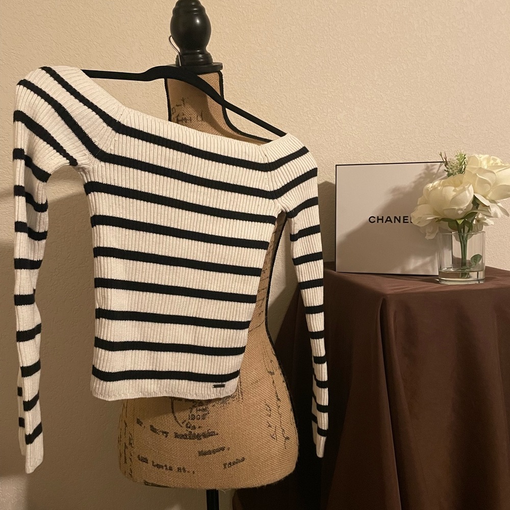 Hollister off the shoulders sweater